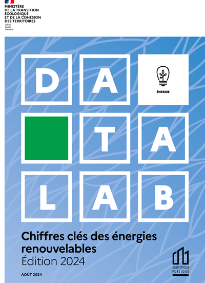 Chiffres clés des énergies renouvelables - Édition 2024 présente des données importantes sur les énergies renouvelables en France.